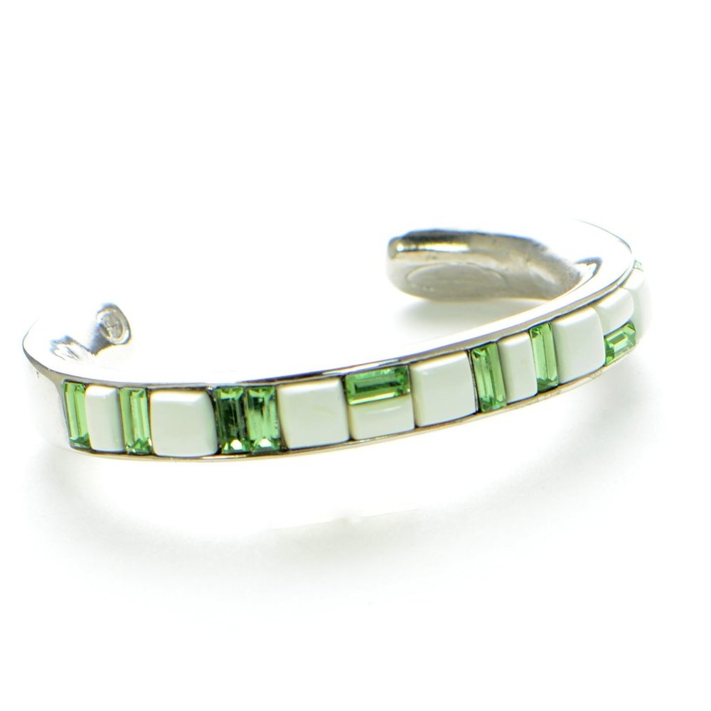 Oscar de la Renta Crystal Cuff Bracelet